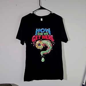 Canvas t -shirt (How did I get Here